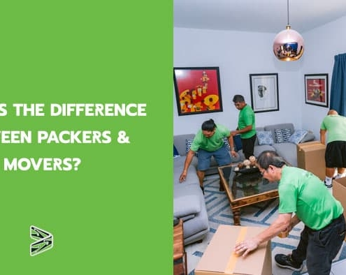 What is the difference between packers and movers?