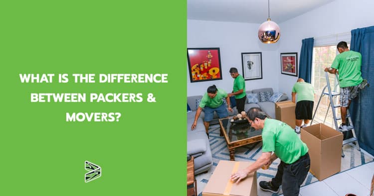 What is the difference between packers and movers?